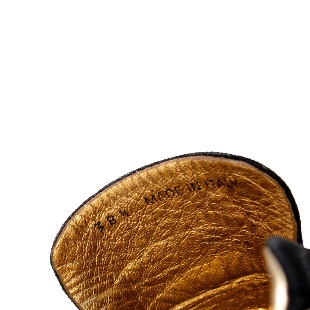 Prada Black Suede Espadrille Mule - Picture 9 of 10